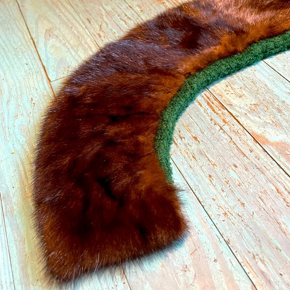 Vintage real fur collar - Picture 2 of 7